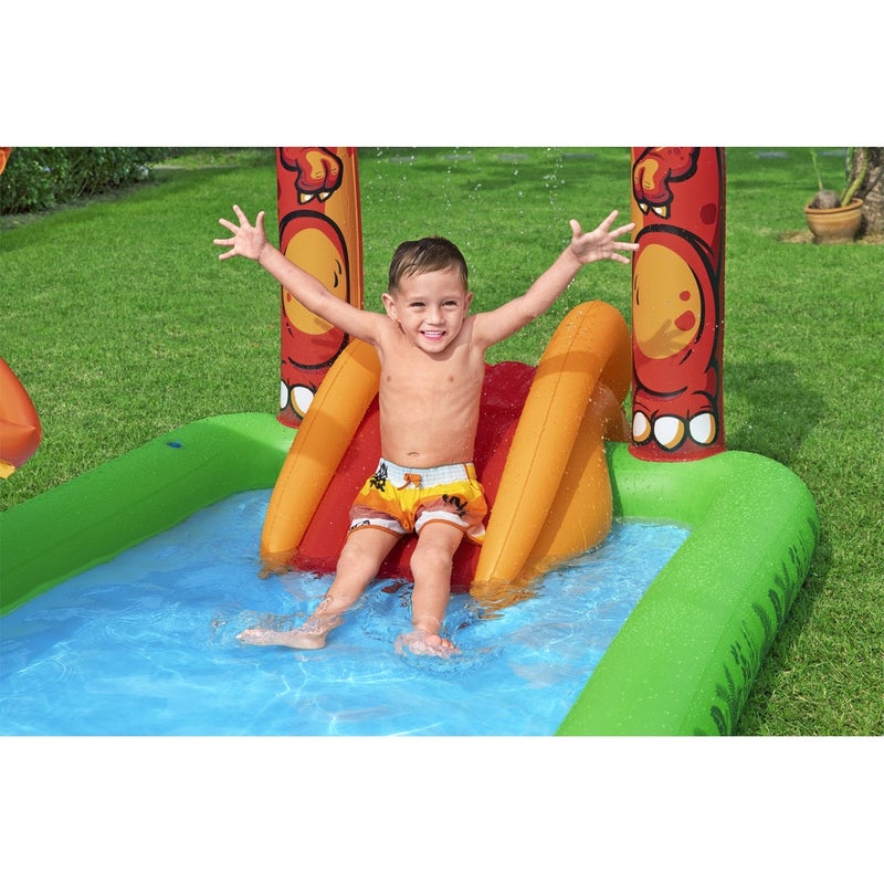Bestway - Jurassic Splash Kids Inflatable Water Play Center and Pool 242x140x137 cm - 53160 - Image 5